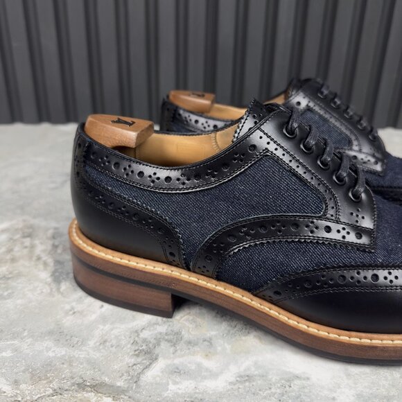 Louis Vuitton Voltaire Wingtip Derby Denim Leather main image 11
